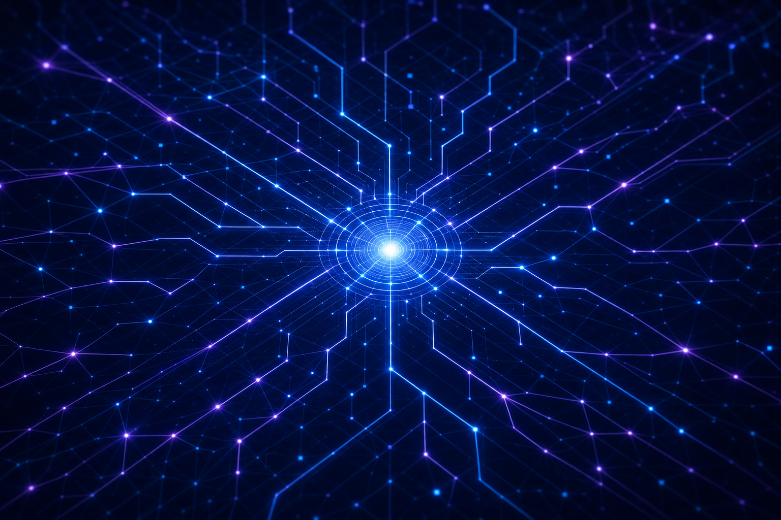 Abstract visual representing AI governance and leadership